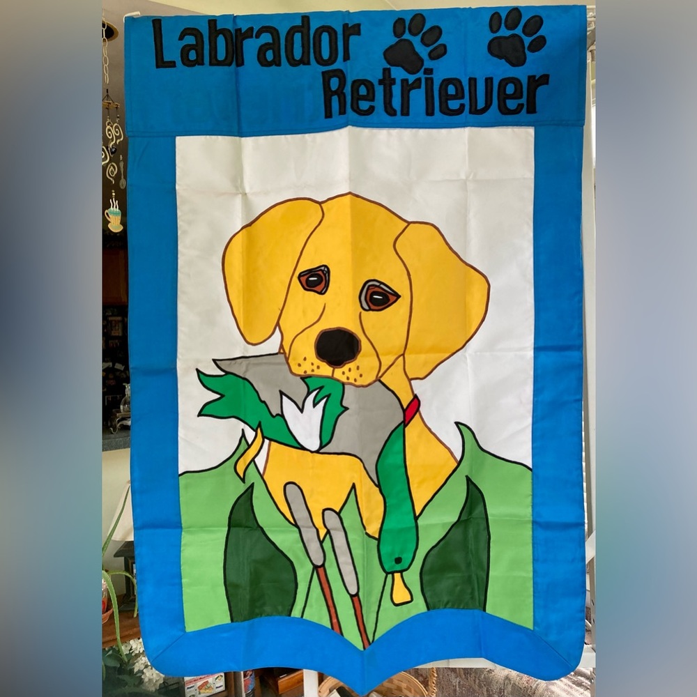 Labrador Retriever Banner / Flag (32” x 47”)